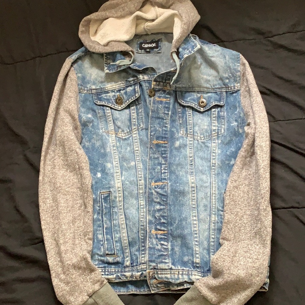 Mens Carbon Jean Jacket- Medium